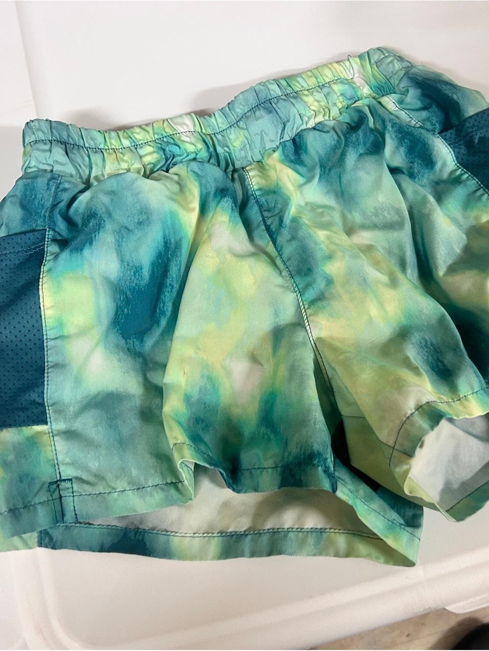 Xersion Teal kids Athletic Shorts